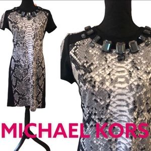 MICHAEL Michael Kors | Dresses | Michael Kors Ribbed Stretch Knit Tank Dress  Black Size L | Poshmark